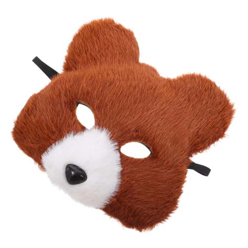 Ipetboom Realistische Braune Bärenmaske für Halloween Cosplay Plüschiges Tierkopfbedeckung Lebensecht Leichte und Bequeme Maske Detailreiche Kostümaccessoire für Maskenball und Ipetboom Realistische Braune Bärenmaske für Halloween Cosplay Plüschiges Tierkopfbedeckung Lebensecht Leichte und Bequeme Maske Detailreiche Kostümaccessoire für Maskenball und von Ipetboom