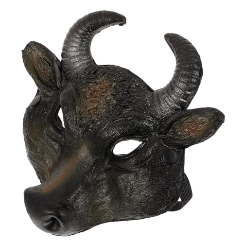 Ipetboom Realistische Stiermaske für Halloween und Kostümpartys Kreative Tiermaske für Erwachsene für Cosplay und Festliche Anlässe Wiederverwendbar und Strapazierfähig Ipetboom Realistische Stiermaske für Halloween und Kostümpartys Kreative Tiermaske für Erwachsene für Cosplay und Festliche Anlässe Wiederverwendbar und Strapazierfähig von Ipetboom