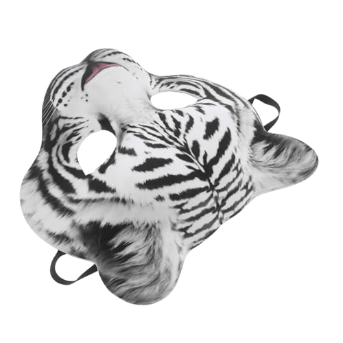 Ipetboom Realistische Tigermaske Halbgesichtige Halloween Tiermaske für Karneval Cosplay Maskerade Atmungsaktiv Leicht Unisex Party Requisite für Faschings Kostümfeste Ipetboom Realistische Tigermaske Halbgesichtige Halloween Tiermaske für Karneval Cosplay Maskerade Atmungsaktiv Leicht Unisex Party Requisite für Faschings Kostümfeste von Ipetboom
