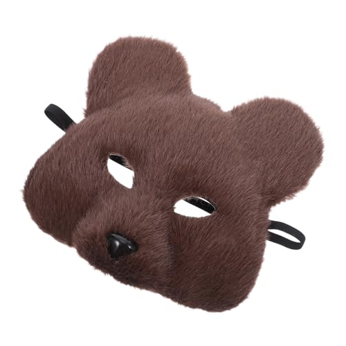 Ipetboom Realistisches Bären-maskenkostüm Halloween Cosplay Maske Plüsch Tierkopf Leichte Tragbare Vollgesichtsmaske für Erwachsene Karneval Mottoparty und Kostümveranstaltungen Ipetboom Realistisches Bären-maskenkostüm Halloween Cosplay Maske Plüsch Tierkopf Leichte Tragbare Vollgesichtsmaske für Erwachsene Karneval Mottoparty und Kostümveranstaltungen von Ipetboom
