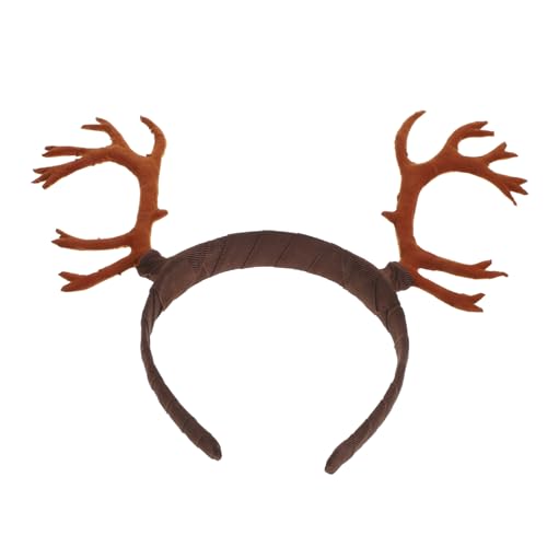 Ipetboom Rentier Geweih Haarreif für Weihnachten Braunes Antler Headband Vielseitiges Haarschmuck Accessoire für Cosplay Partys und Festliche Anlässe für Teenager Ipetboom Rentier Geweih Haarreif für Weihnachten Braunes Antler Headband Vielseitiges Haarschmuck Accessoire für Cosplay Partys und Festliche Anlässe für Teenager von Ipetboom