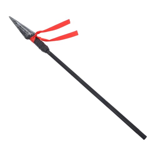 Ipetboom Römischer Ritter Cosplay Zubehör Halloween Kostüm Requisiten Halloween Cosplay Requisiten Pike Requisite Halloween Cosplay Zubehör Metall Kostüm Zubehör Schwarzer Kunststoff von Ipetboom