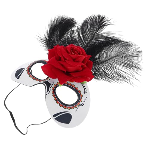 Ipetboom Rosenmaske Maskerade Requisit Kostüm Kostümmasken Abschlussball Masken für Party Frauen verkleiden sich Tanzmaske Maskerade Plastik Schwarz Ipetboom Rosenmaske Maskerade Requisit Kostüm Kostümmasken Abschlussball Masken für Party Frauen verkleiden sich Tanzmaske Maskerade Plastik Schwarz von Ipetboom