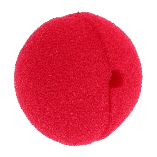 Ipetboom Rote Clownsnase Aus Leichtem Material Für Halloween Cosplay Kostümpartys Einheitsgröße Bequeme Passform Zubehör Für Festmaskenbälle von Ipetboom