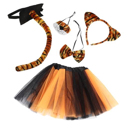 Ipetboom Satz Tiger-Stirnband Halloween Tigerrock Tiger Kostüm Tiger-Tutu-Kostüm Stirnbänder für Zootiere Tigerschwanzkostüm Tigerkostüm Plüsch-Tier-Stirnbänder Stoff Ipetboom Satz Tiger-Stirnband Halloween Tigerrock Tiger Kostüm Tiger-Tutu-Kostüm Stirnbänder für Zootiere Tigerschwanzkostüm Tigerkostüm Plüsch-Tier-Stirnbänder Stoff von Ipetboom