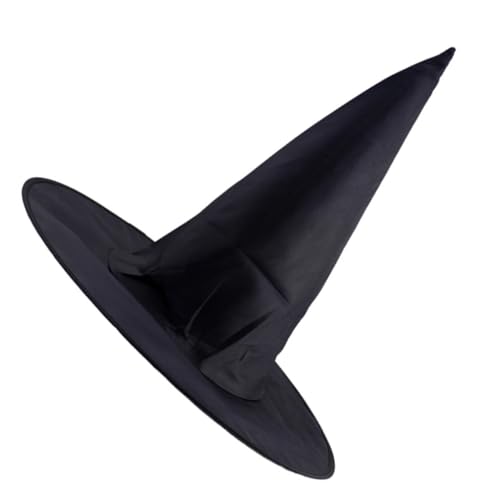 Ipetboom Schwarzer Hexenhut aus Hochwertigem Oxford Langlebiges Halloween Kostüm Accessoire für Erwachsene für Party Requisiten und Rollenspiele Ipetboom Schwarzer Hexenhut aus Hochwertigem Oxford Langlebiges Halloween Kostüm Accessoire für Erwachsene für Party Requisiten und Rollenspiele von Ipetboom