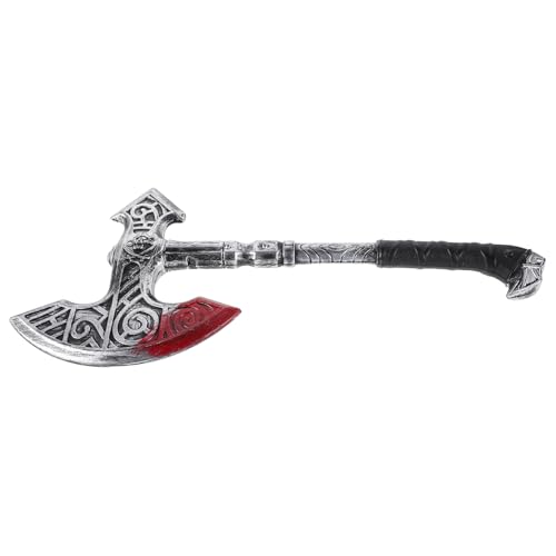 Ipetboom Simulierte Waffenprops Party Performance Prop Halloween-Cosplay-stütze Halloween-Performance-Requisite Gefälschter Axtkopf Kostümzubehör Silver Plastik Ipetboom Simulierte Waffenprops Party Performance Prop Halloween-Cosplay-stütze Halloween-Performance-Requisite Gefälschter Axtkopf Kostümzubehör Silver Plastik von Ipetboom