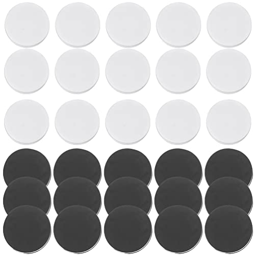 Ipetboom Spielfiguren Ersatz 30 Stücke Backgammon Stücke Dame Ersatz Dame Brettspielstücke Spielen Spielchips für Dame Spielzubehör Schwarz Weiß Ipetboom Spielfiguren Ersatz 30 Stücke Backgammon Stücke Dame Ersatz Dame Brettspielstücke Spielen Spielchips für Dame Spielzubehör Schwarz Weiß von Ipetboom