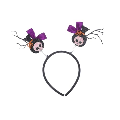 Ipetboom Stirnband Halloween Kopfbedeckung Halloween Kopfschmuck Halloween Haarbänder Halloween Party Haarband Gothic Stirnband Cosplay Kopfschmuck von Ipetboom