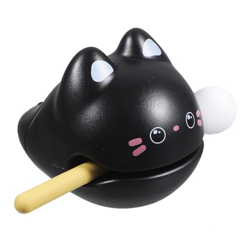 Ipetboom Stressabbau Percussion Instrument Holzfisch Katzenform Beruhigendes Büro Musikspielzeug Langlebiges Dekompressionsspielzeug für Entspannte Arbeitsatmosphäre von Ipetboom