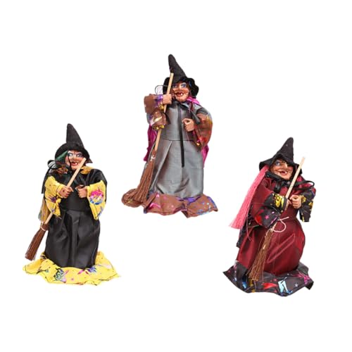 Ipetboom Teiliges Halloween Hexenpuppen aus Hochwertigem Geruchsneutral Langlebig Gruselige Partydekoration und Geschenkidee Vielseitig für Tisch Fenster und Partyzubehör Gemischte Farben Ipetboom Teiliges Halloween Hexenpuppen aus Hochwertigem Geruchsneutral Langlebig Gruselige Partydekoration und Geschenkidee Vielseitig für Tisch Fenster und Partyzubehör Gemischte Farben von Ipetboom