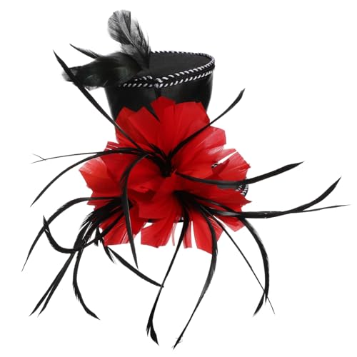 Ipetboom Kleiner Hut Haarband für Damen Zylinderhut Stirnband Robust und für Halloween und Partys Haarschmuck Accessoire Ipetboom Kleiner Hut Haarband für Damen Zylinderhut Stirnband Robust und für Halloween und Partys Haarschmuck Accessoire von Ipetboom