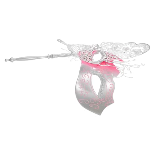 Ipetboom Venetian Metall Schmetterling Masquerade Maske mit Stab für Damen Leicht und Bequem Vielseitig für Halloween Karneval Mardi Gras Prom Ball und Abendveranstaltungen Ipetboom Venetian Metall Schmetterling Masquerade Maske mit Stab für Damen Leicht und Bequem Vielseitig für Halloween Karneval Mardi Gras Prom Ball und Abendveranstaltungen von Ipetboom