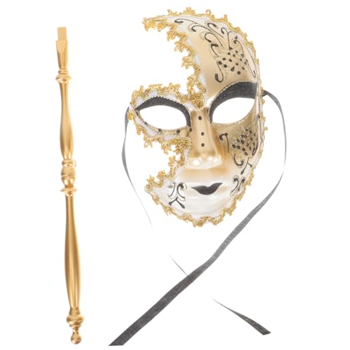 Ipetboom Venezianische Halbgesichtsmaske aus Langlebigem Wiederverwendbar Komfortabel Maske für Karneval Maskenball Halloween Damen Party Accessoire Schlichtes Design Ipetboom Venezianische Halbgesichtsmaske aus Langlebigem Wiederverwendbar Komfortabel Maske für Karneval Maskenball Halloween Damen Party Accessoire Schlichtes Design von Ipetboom