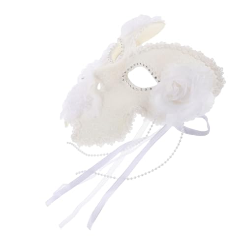 Ipetboom Venezianische Vollgesichtsmaske aus Kunststoff Filigranes Spitzen Blumen design Komfortabel Geeignet für Maskenball Mardi Gras Silvester Karneval und Halloween Damen und Herren Ipetboom Venezianische Vollgesichtsmaske aus Kunststoff Filigranes Spitzen Blumen design Komfortabel Geeignet für Maskenball Mardi Gras Silvester Karneval und Halloween Damen und Herren von Ipetboom