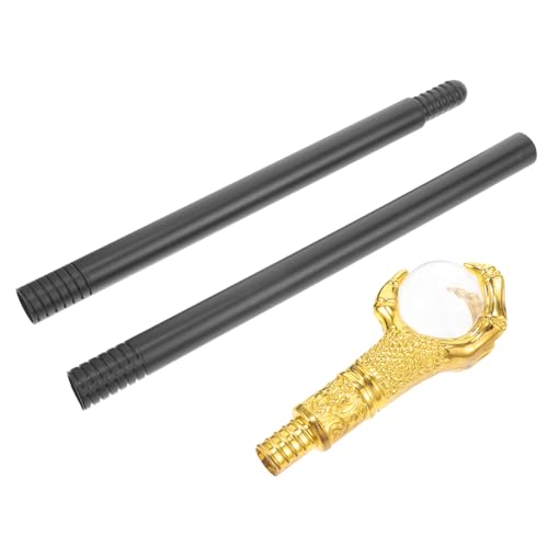 Ipetboom Walking Stick Prop für Halloween Cosplay Gehstock für Rollenspiele Stilvolles für Krönungszeremonien Thematische Partys Langlebiges Design für Altersgruppen Ipetboom Walking Stick Prop für Halloween Cosplay Gehstock für Rollenspiele Stilvolles für Krönungszeremonien Thematische Partys Langlebiges Design für Altersgruppen von Ipetboom