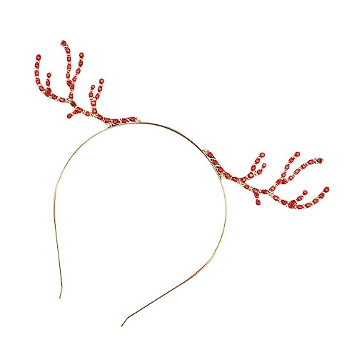Ipetboom Weihnachtliches Strass Rentier Geweih Haarreif Kopfstück Komfortabel Verstellbar Festlicher Kopfschmuck für Damen und Weihnachtskostüm Zubehör Ipetboom Weihnachtliches Strass Rentier Geweih Haarreif Kopfstück Komfortabel Verstellbar Festlicher Kopfschmuck für Damen und Weihnachtskostüm Zubehör von Ipetboom