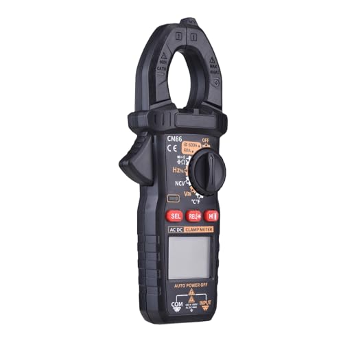 Irfora True RMS-Multimeter, Digitaler Klemme Messgerät 600A AC/DC-Stromspannungstester mit NCV, Temperatur, Diode und Widerstandsmessung Auto-Absperrleuchtung LCD-Taschenlampe Irfora True RMS-Multimeter, Digitaler Klemme Messgerät 600A AC/DC-Stromspannungstester mit NCV, Temperatur, Diode und Widerstandsmessung Auto-Absperrleuchtung LCD-Taschenlampe von Irfora