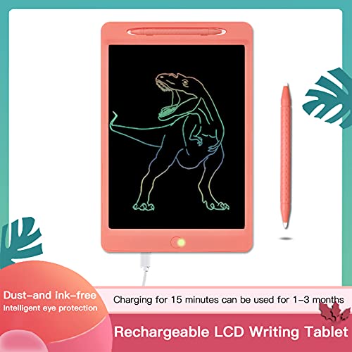Irfora Wiederaufladbares LCD -Tablet 11,5 -Zoll Handschrift Tablet Buntes Bildschirm mit Stylus Sperrknopf für Kleinkinder Lernspielzeuggeschenke für Jungen und Mädchen (Schwarz) von Irfora