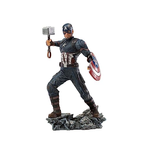Iron Studios BDS: The Infinity Saga - Captain America Ultimate Art Scale Statue (1/10) (MARCAS44121-10), Mehrfarbig, 1:10 Scale von Iron Studios