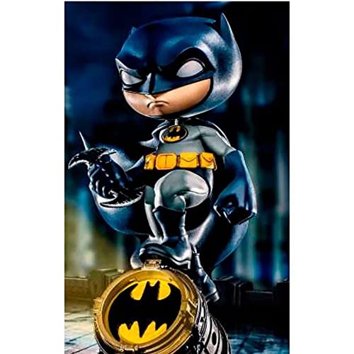 Iron Studios Batman Comics Deluxe 18,8 cm Min, Mehrfarbig, 18,8 cm von Iron Studios
