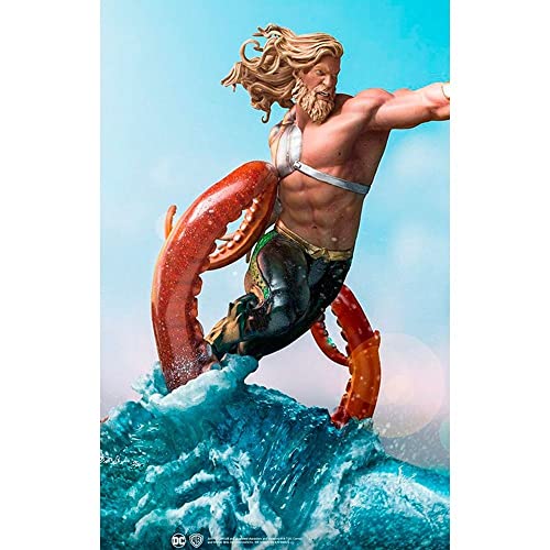 Iron Studios Deluxe - Aquaman Art Scale Statue (1/10) (DCCDCG43521-10) von Iron Studios