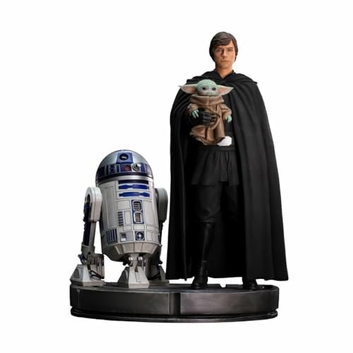 Iron Studios Iron Studio Figur Legacy Replica Star Wars Luke Skywalker R2-D2 Y The Child GROGU von Iron Studios