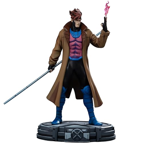 Iron Studios Kunststatue, Maßstab 1/10, Gambit X-Men, 97 cm von Iron Studios