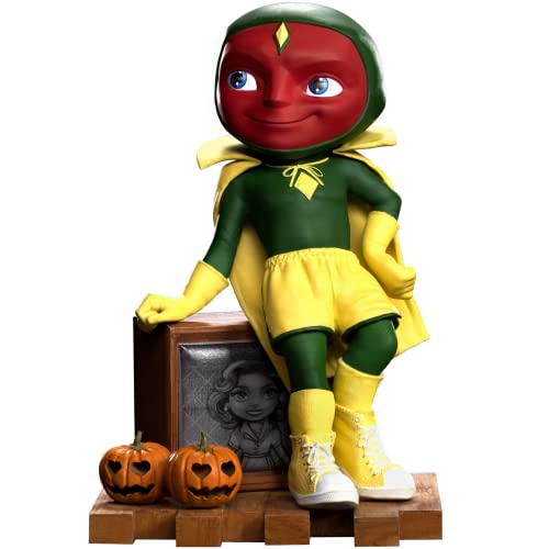 Iron Studios Minico Vision Halloween Wandavision-Statue, 19 cm von Iron Studios
