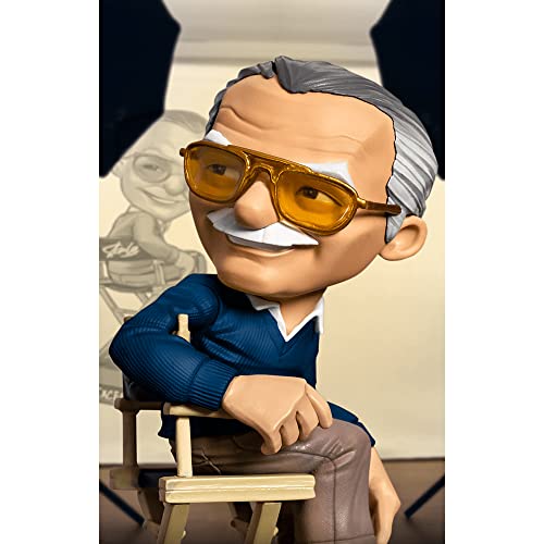 Iron Studios - Minico Figurines: Stan Lee (Stan Lee POW! Blue) Figure von Iron Studios