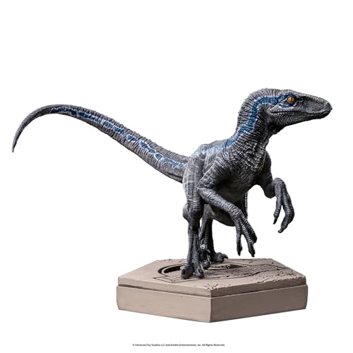 Jurassic World Icons Dekofigur Velociraptor B, 7 cm, Blau Jurassic World Icons Dekofigur Velociraptor B, 7 cm, Blau von Iron Studios