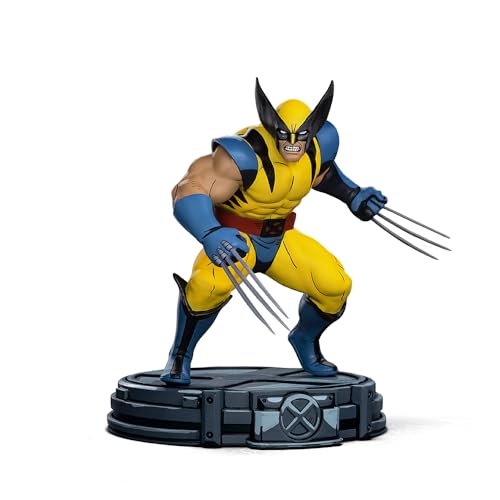 Iron Studios Collectbile Statue Wolverine – X-Men '97 – Kunstmaßstab 1/10 Polystein, Gelb, 15 cm von Iron Studios