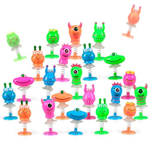 Isa's Friends® 24x Spingende Monster - Kinder Mitgebsel & Gastgeschenke - Kindergeburtstag - Partygeschenke - Austeilgeschenke von Isa's Friends