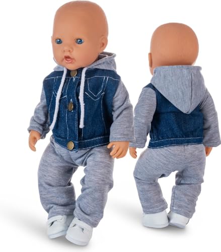 Isa's Friends® - Puppenkleidung - Kleider passend für Baby Born - 43 cm von Isa's Friends
