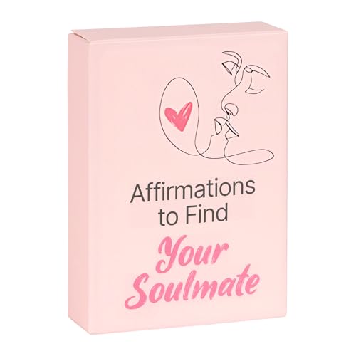 Isaac Liev Soulmate Affirmationskarten - 50 herzliche Aufforderungen, um Ihre andere Hälfte anzuziehen, wahre Liebe zu manifestieren und sich mit der göttlichen Partnerschaft auszurichten - Ein von Isaac Liev