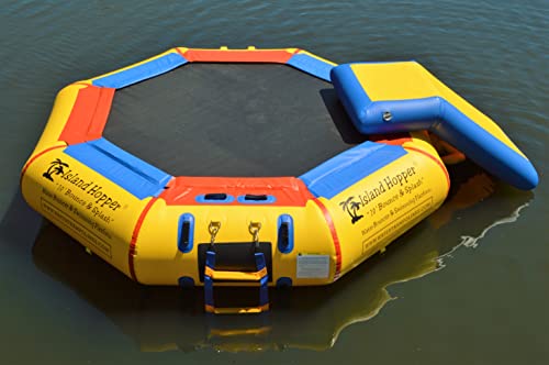 Island Hopper Bounce N Splash Wasserpark mit Bouncer Slide (Wasserbouncer & Rutsche) von Island Hopper