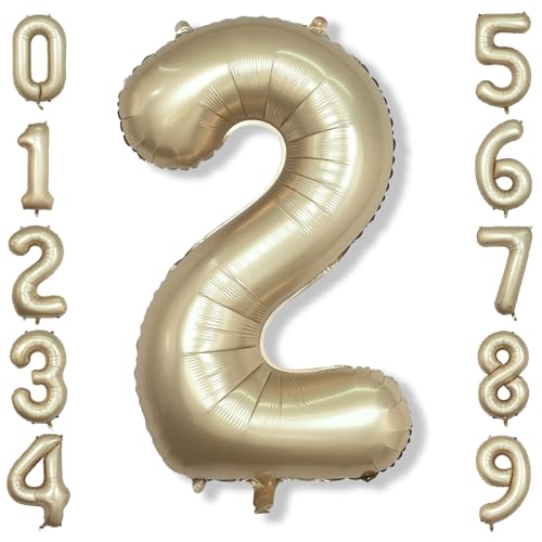 2. Geburtstag Luftballon Zahlen für Kinder von Isndare