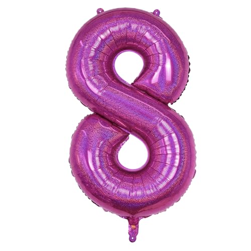 Riesen 8 Luftballon Laser Rosa für Mädchen, 40 Zoll Helium 8 Laser Hot Pink Zahlen Luftballons Geburtstagdeko, Zahl 8 Folienballon für Kinder 8. Geburtstag Party Deko Frau Jubiläum Party Dekoration Riesen 8 Luftballon Laser Rosa für Mädchen, 40 Zoll Helium 8 Laser Hot Pink Zahlen Luftballons Geburtstagdeko, Zahl 8 Folienballon für Kinder 8. Geburtstag Party Deko Frau Jubiläum Party Dekoration von Isndare
