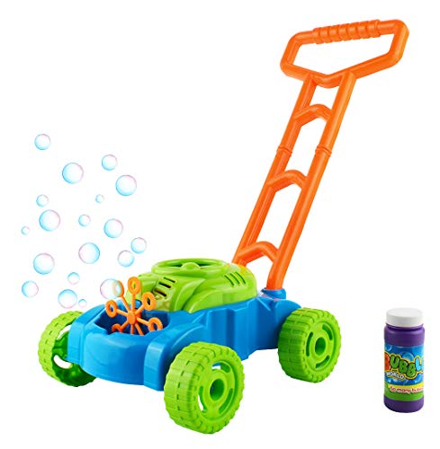 Iso Trade - Lawn Mower Soap Bubbles Toy for Children 6342 Spielzeug, Mehrfarbig von ISO TRADE