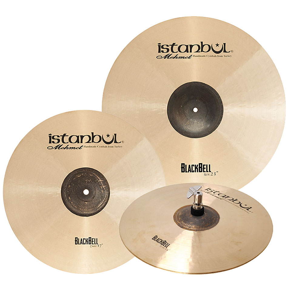 Istanbul Mehmet Black Bell Cymbal Set Becken-Set von Istanbul Mehmet