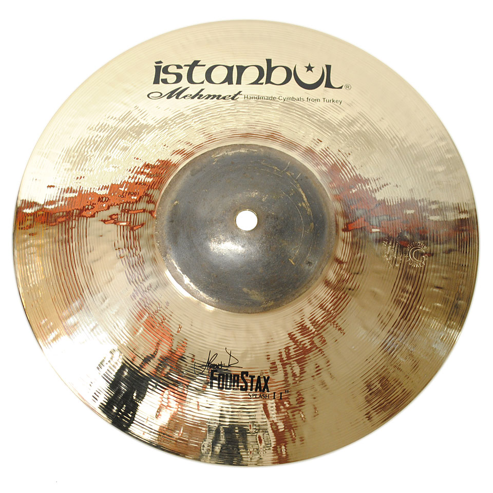 Istanbul Mehmet Four Way Stax 11" Shiny Black Bell Effekt- & von Istanbul Mehmet