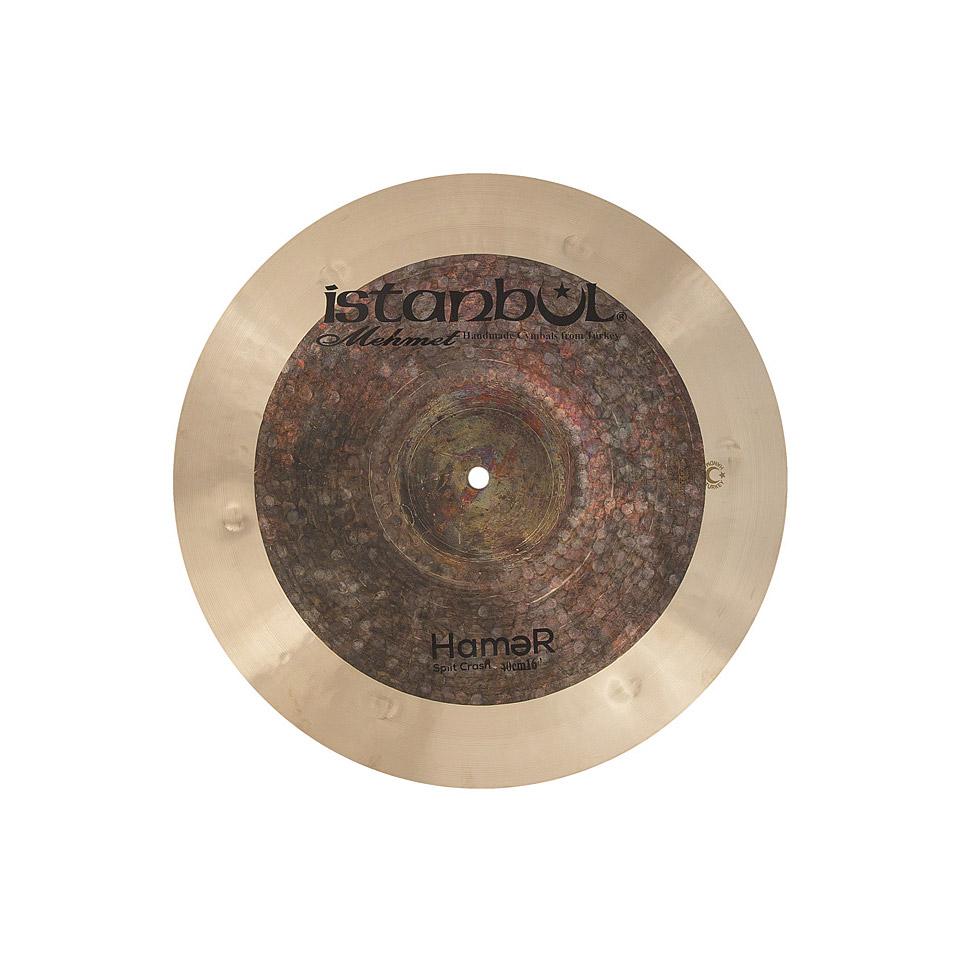 Istanbul Mehmet Hamer 16" Split Crash Crash-Becken Istanbul Mehmet Hamer 16" Split Crash Crash-Becken von Istanbul Mehmet