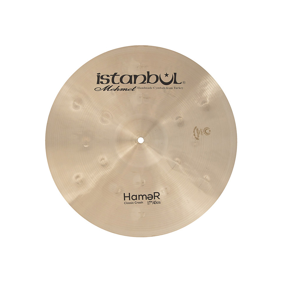 Istanbul Mehmet Hamer 17" Classic Crash Crash-Becken Istanbul Mehmet Hamer 17" Classic Crash Crash-Becken von Istanbul Mehmet