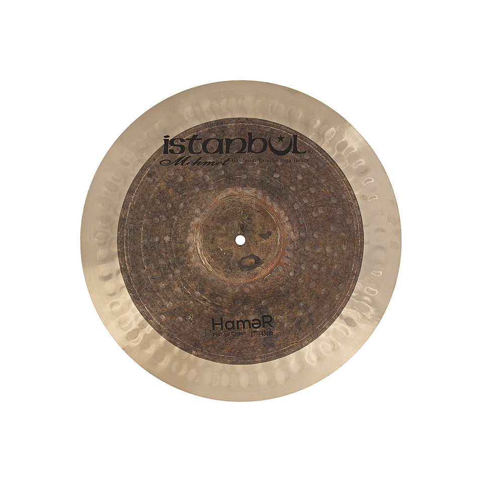 Istanbul Mehmet Hamer 17" Flange Crash Crash-Becken Istanbul Mehmet Hamer 17" Flange Crash Crash-Becken von Istanbul Mehmet
