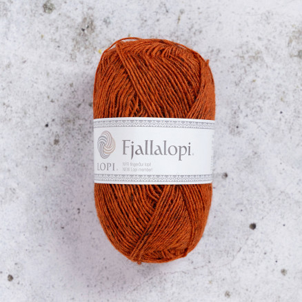 Ístex Fjallalopi Garn 42 Orange-rot von Ístex