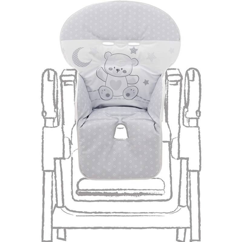 Italbaby PVC Jolie Grey Hochstuhlbezug von Italbaby