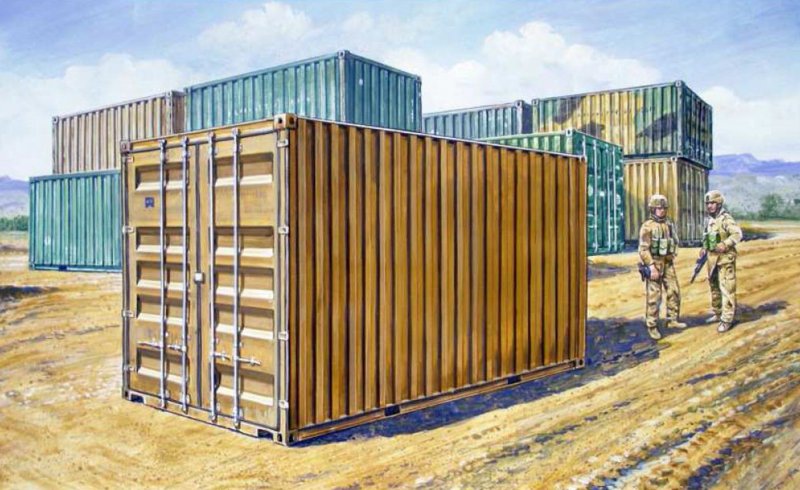 20´ Military Container 20´ Military Container von Italeri