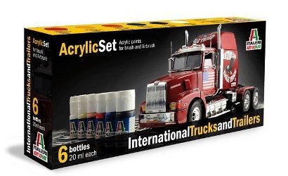 Acryl Set International Trucks &Trailers Acryl Set International Trucks &Trailers von Italeri