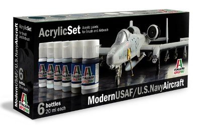 Acryl Set Modern USAF/U.S. Navy Aircraft Acryl Set Modern USAF/U.S. Navy Aircraft von Italeri