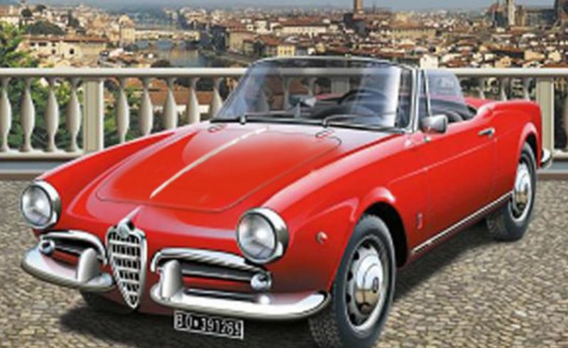 Alfa Romeo Giulietta Spider 1300 Alfa Romeo Giulietta Spider 1300 von Italeri